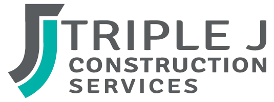 Triple J Construction Logo Dark